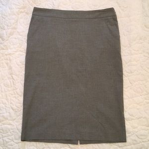 Adorable Gray Old Navy Pencil Skirt
